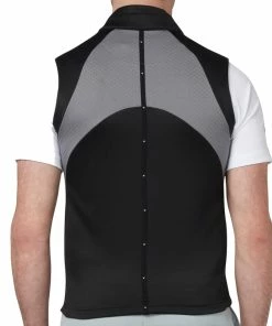 Callaway Chev Textured Gilet - Caviar 11 Callaway Chev Textured Gilet - Caviar -Second Hand Clubs Sales callaway high gauge fleece gilet caviar 5