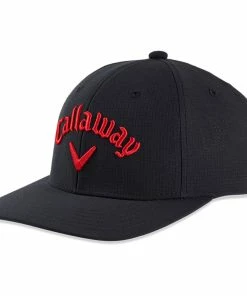 Callaway Junior Tour Cap - Black/Fire Red