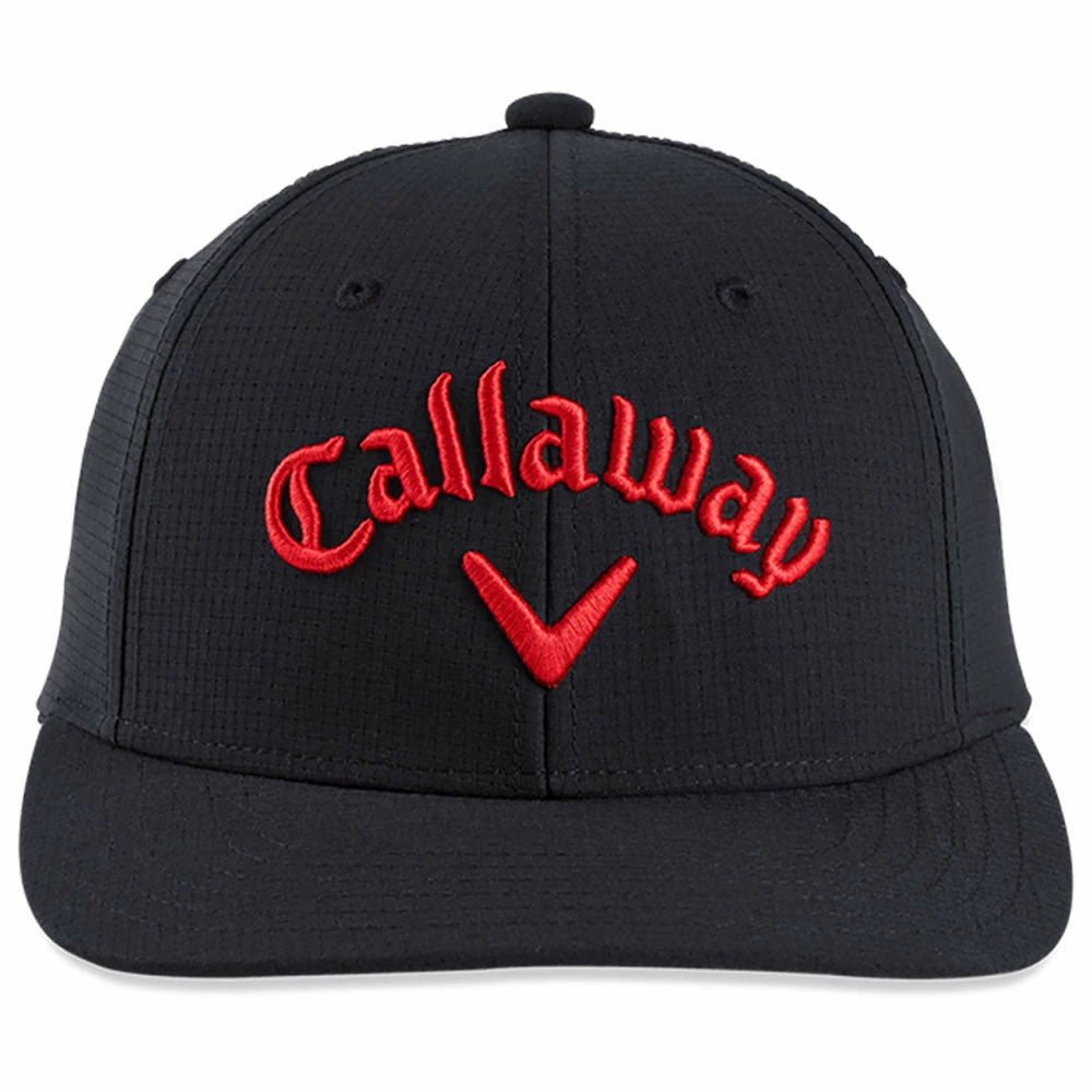 Callaway Junior Tour Cap - Black/Fire Red 4 Callaway Junior Tour Cap - Black/Fire Red - Image 2