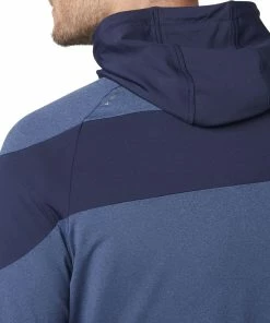 Callaway Long Sleeve 1/4 Zip Hoodie - Peacoat 9 Callaway Long Sleeve 1/4 Zip Hoodie - Peacoat -Second Hand Clubs Sales callaway long sleeve quarter zip hoodie peacoat 3