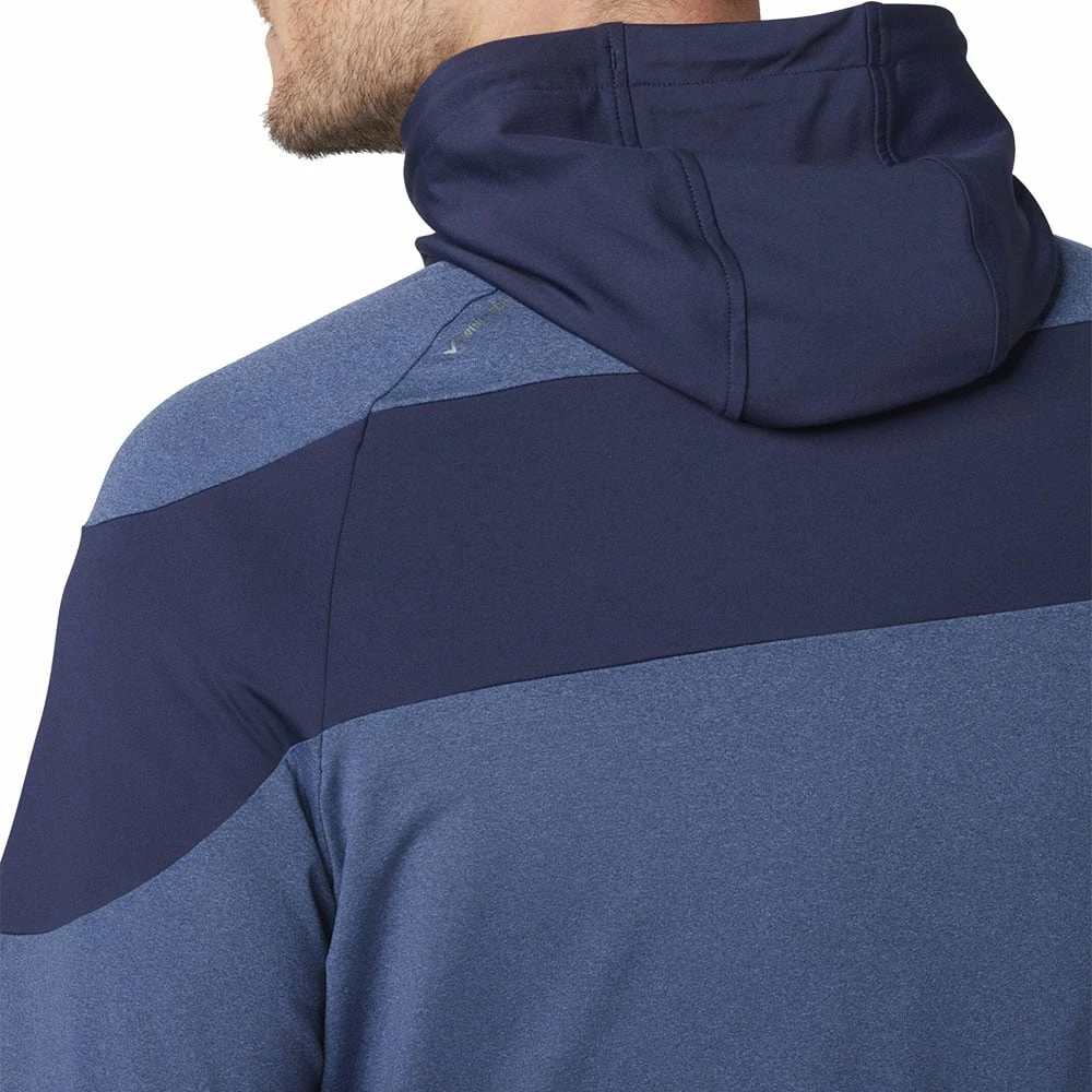 Callaway Long Sleeve 1/4 Zip Hoodie - Peacoat 5 Callaway Long Sleeve 1/4 Zip Hoodie - Peacoat - Image 3