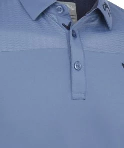 Callaway Odyssey Ventilated Polo Shirt - Blue Horizon -Second Hand Clubs Sales callaway odyssey ventilated polo shirt blue horizon 5