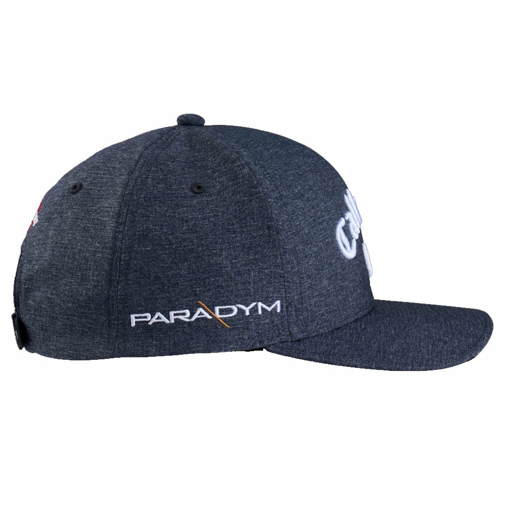 Callaway Performance Pro Cap - Black Heather/White 7 Callaway Performance Pro Cap - Black Heather/White - Image 5