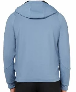 Callaway 1/4 Zip Mixed Media Technical Hoodie - Infinity -Second Hand Clubs Sales callaway quarter zip mixed media technical hoodie infinity 2