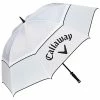 Callaway Shield 64" Umbrella - White/Black -Second Hand Clubs Sales callaway shield 64 umbrella white black 1