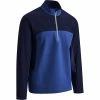 Callaway Stormfleece Lite 1/2 Zip Pullover - Peacoat -Second Hand Clubs Sales callaway stormfleece lite 14 zip pullover peacoat 1