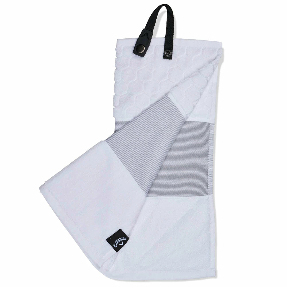 Callaway Trifold Towel - White 4 Callaway Trifold Towel - White - Image 2