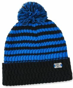 Callaway Winter Pom Pom Beanie Hat - Black/Royal 10 Callaway Winter Pom Pom Beanie Hat - Black/Royal -Second Hand Clubs Sales callaway winter pom pom beanie black royal 4