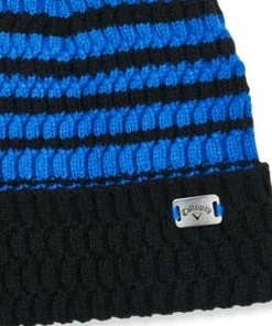 Callaway Winter Pom Pom Beanie Hat - Black/Royal 11 Callaway Winter Pom Pom Beanie Hat - Black/Royal -Second Hand Clubs Sales callaway winter pom pom beanie black royal 5