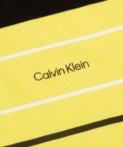 Calvin Klein Blackwater Polo Shirt - Acid Yellow -Second Hand Clubs Sales calvin klein blackwater polo shirt acid yellow 4