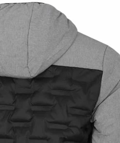 Calvin Klein Bridgeport Padded Jacket - Grey Marl/Black -Second Hand Clubs Sales calvin klein bridgeport padded jacket grey marlblack 5