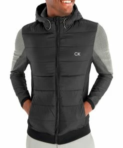 Calvin Klein Dynamo Hooded Jacket - Black -Second Hand Clubs Sales calvin klein dynamo hooded jacket black 3