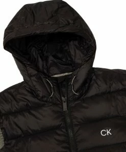 Calvin Klein Dynamo Hooded Jacket - Black -Second Hand Clubs Sales calvin klein dynamo hooded jacket black 5