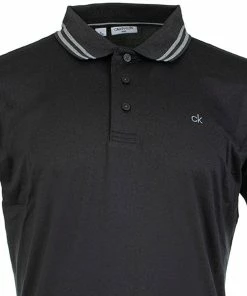 Calvin Klein Madison Tech Polo Shirt - Charcoal Marl -Second Hand Clubs Sales calvin klein madison tech polo shirt charcoal marl 3
