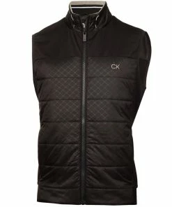 Calvin Klein Malden Hybrid Gilet - Black