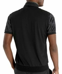 Calvin Klein Malden Hybrid Gilet - Black -Second Hand Clubs Sales calvin klein malden hybrid gilet black 4