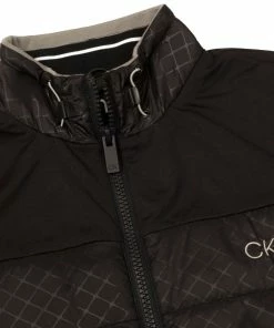 Calvin Klein Malden Hybrid Gilet - Black -Second Hand Clubs Sales calvin klein malden hybrid gilet black 5