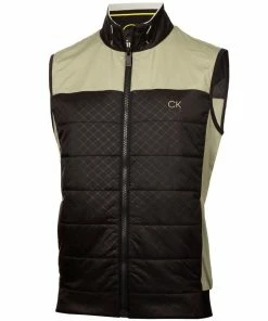 Calvin Klein Malden Hybrid Gilet - Cameo Green