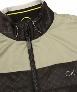 Calvin Klein Malden Hybrid Gilet - Cameo Green -Second Hand Clubs Sales calvin klein malden hybrid gilet cameo green 5