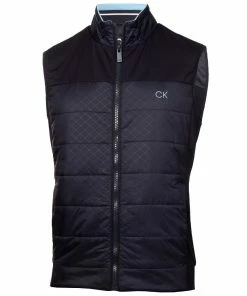 Calvin Klein Malden Hybrid Gilet - Navy
