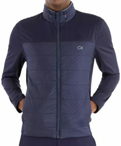 Calvin Klein Malden Hybrid Jacket - Navy -Second Hand Clubs Sales calvin klein malden hybrid jacket navy 5