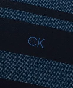 Calvin Klein Marina Polo Shirt - Navy/Ocean Blue -Second Hand Clubs Sales calvin klein marina polo navy ocean blue 3