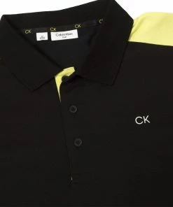 Calvin Klein Miles Polo Shirt - Black -Second Hand Clubs Sales calvin klein miles polo shirt black 3