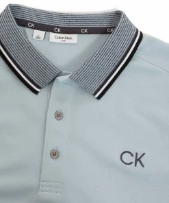 Calvin Klein Monterey Polo Shirt - Artic Ice -Second Hand Clubs Sales calvin klein monterey polo artic ice 3