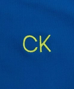 Calvin Klein Monterey Polo Shirt- Ocean Blue -Second Hand Clubs Sales calvin klein monterey polo ocean blue 4