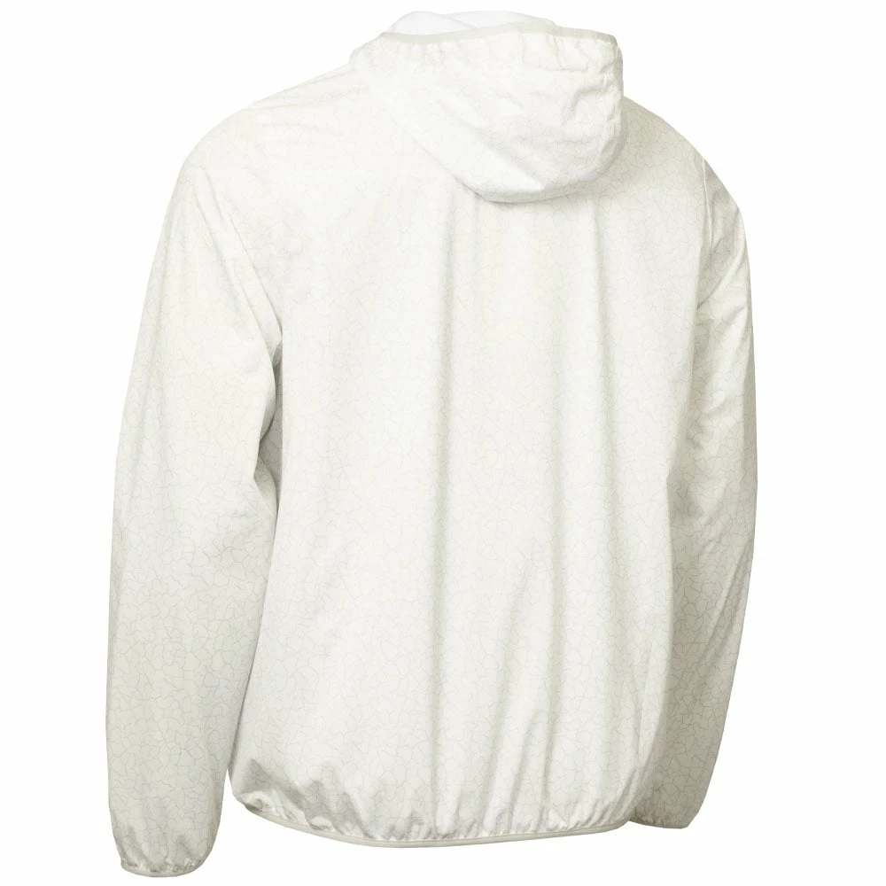 Calvin Klein Nantucket Printed Windbreaker Jacket - White/Pale Silver 4 Calvin Klein Nantucket Printed Windbreaker Jacket - White/Pale Silver - Image 2