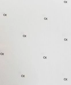 Calvin Klein Monogram Pique Polo Shirt - White/Black -Second Hand Clubs Sales calvin klein new monogram pique polo white black 3