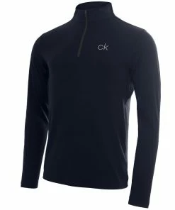 Calvin Klein Newport 1/2 Zip Pullover - Navy