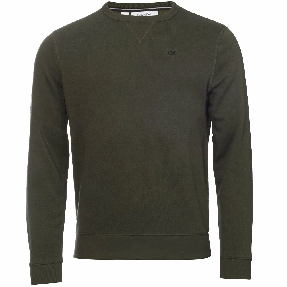Calvin Klein Ohio Sweater - Olive Marl 3 Calvin Klein Ohio Sweater - Olive Marl