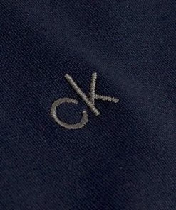 Calvin Klein Orbit 1/2 Zip Pullover - Navy/Blue -Second Hand Clubs Sales calvin klein orbit 12 zip pullover navyblue 5