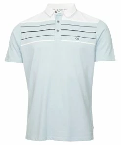 Calvin Klein Pacific Grove Polo Shirt - Artic Ice -Second Hand Clubs Sales calvin klein pacific grove polo artic ice 1