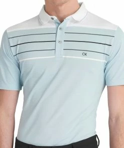 Calvin Klein Pacific Grove Polo Shirt - Artic Ice