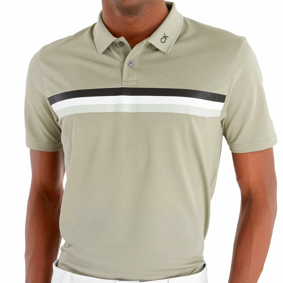 Calvin Klein Parker Polo Shirt - Cameo Green 7 Calvin Klein Parker Polo Shirt - Cameo Green - Image 5