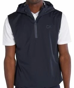 Calvin Klein Pebble Gilet - Navy