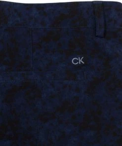 Calvin Klein Genius Printed Stretch Shorts - Navy -Second Hand Clubs Sales calvin klein printed genius stretch shorts navy 4