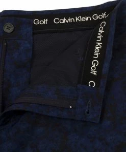 Calvin Klein Genius Printed Stretch Shorts - Navy -Second Hand Clubs Sales calvin klein printed genius stretch shorts navy 5