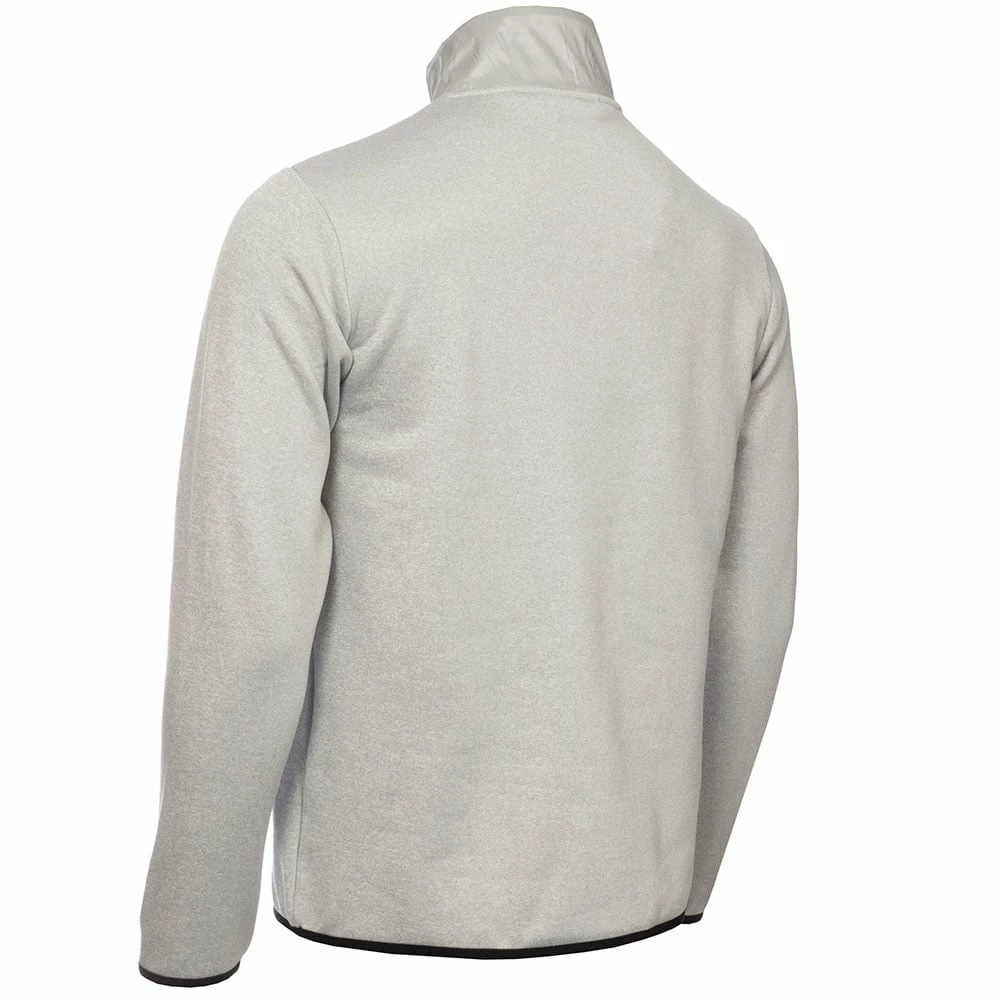 Calvin Klein Ramond Hybrid 1/4 Zip Pullover - Silver Marl 4 Calvin Klein Ramond Hybrid 1/4 Zip Pullover - Silver Marl - Image 2
