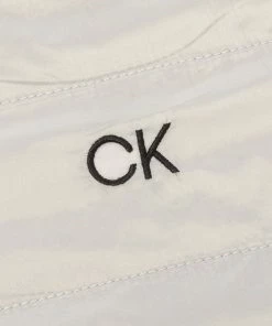 Calvin Klein Ramond Hybrid 1/4 Zip Pullover - Silver Marl 10 Calvin Klein Ramond Hybrid 1/4 Zip Pullover - Silver Marl -Second Hand Clubs Sales calvin klein ramond hybrid quarter zip silver marl 4