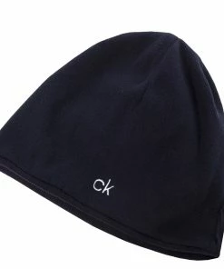 Calvin Klein React Reversible Beanie - Navy/White -Second Hand Clubs Sales calvin klein react reversible beanie navy white 3