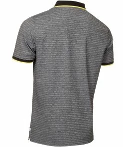 Calvin Klein Sudbury Polo Shirt - Black Marl -Second Hand Clubs Sales calvin klein sudbury polo shirt black marl 2