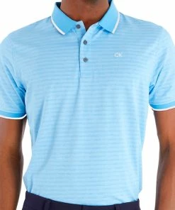 Calvin Klein Sudbury Polo Shirt - Boy Blue Marl -Second Hand Clubs Sales calvin klein sudbury polo shirt boy blue marl 5