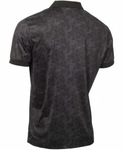 Calvin Klein Tie Dye Print Polo Shirt - Black 8 Calvin Klein Tie Dye Print Polo Shirt - Black -Second Hand Clubs Sales calvin klein tie dye print polo shirt black 2