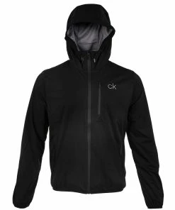 Calvin Klein Ultron Hooded Thermal Jacket - Black