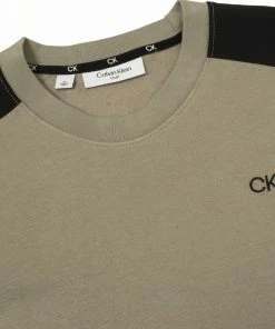 Calvin Klein Walker Crew Neck Sweater - Cameo Green 11 Calvin Klein Walker Crew Neck Sweater - Cameo Green -Second Hand Clubs Sales calvin klein walker crew neck sweater cameo green 5