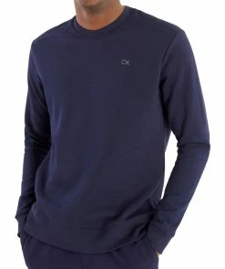 Calvin Klein Walker Crew Neck Sweater - Navy -Second Hand Clubs Sales calvin klein walker crew neck sweater navy 3