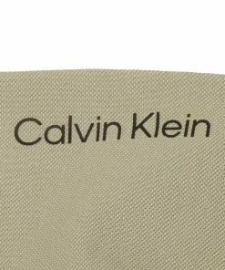 Calvin Klein Whitman Zipped Polo Shirt - Cameo Green -Second Hand Clubs Sales calvin klein whitman zipped polo shirt cameo green 4
